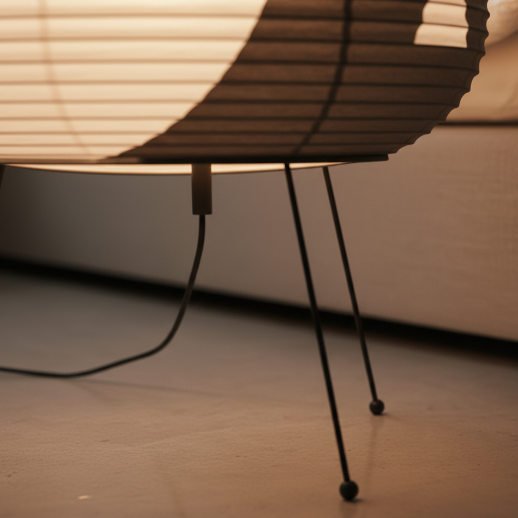 Table & Floor Lamp Rice Paper Indoor Outdoor