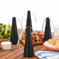 Table Fly Repellent Fan Holographic Blades Silent Battery-Powered