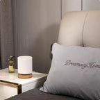 Table Lamp 360° Ambient Glass Shade USB Powered