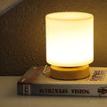 Table Lamp 360° Ambient Glass Shade USB Powered
