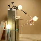 Table Lamp Adjustable Flexible Arms Energy-Efficient LED