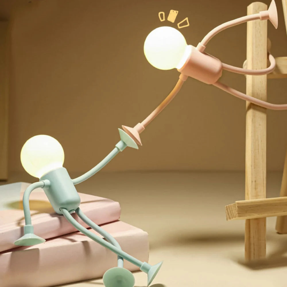 Table Lamp Adjustable Flexible Arms Energy-Efficient LED