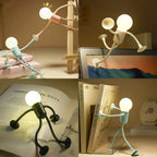 Table Lamp Adjustable Flexible Arms Energy-Efficient LED