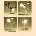 Table Lamp Adjustable Flexible Arms Energy-Efficient LED