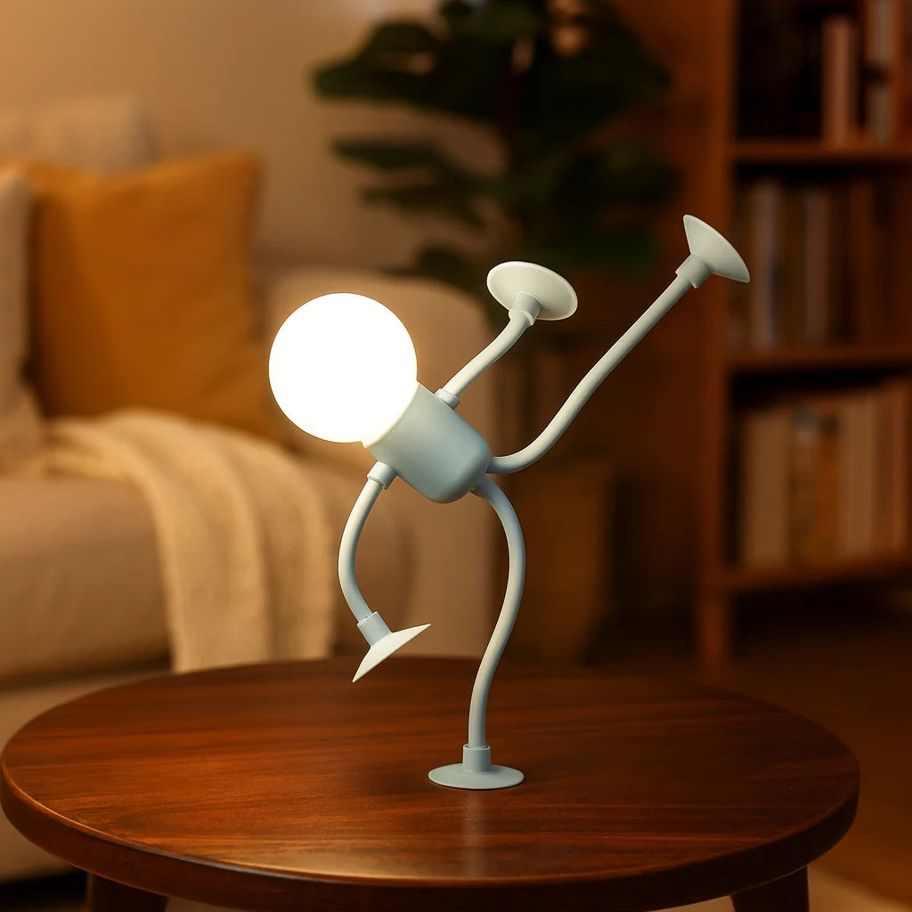 Table Lamp Adjustable Flexible Arms Energy-Efficient LED