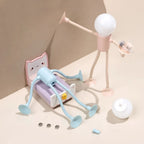 Table Lamp Adjustable Flexible Arms Energy-Efficient LED