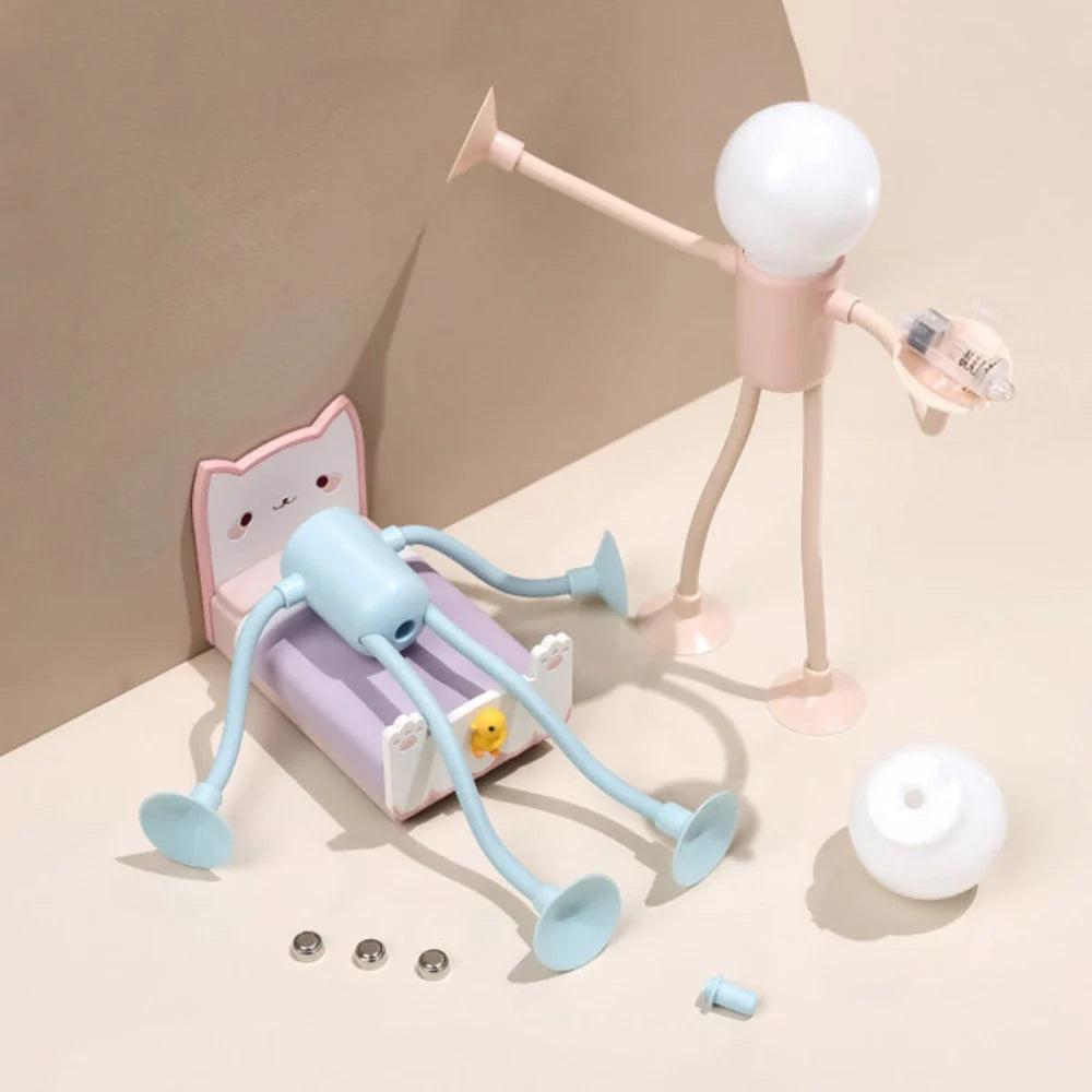 Table Lamp Adjustable Flexible Arms Energy-Efficient LED