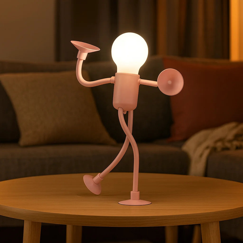 Table Lamp Adjustable Flexible Arms Energy-Efficient LED