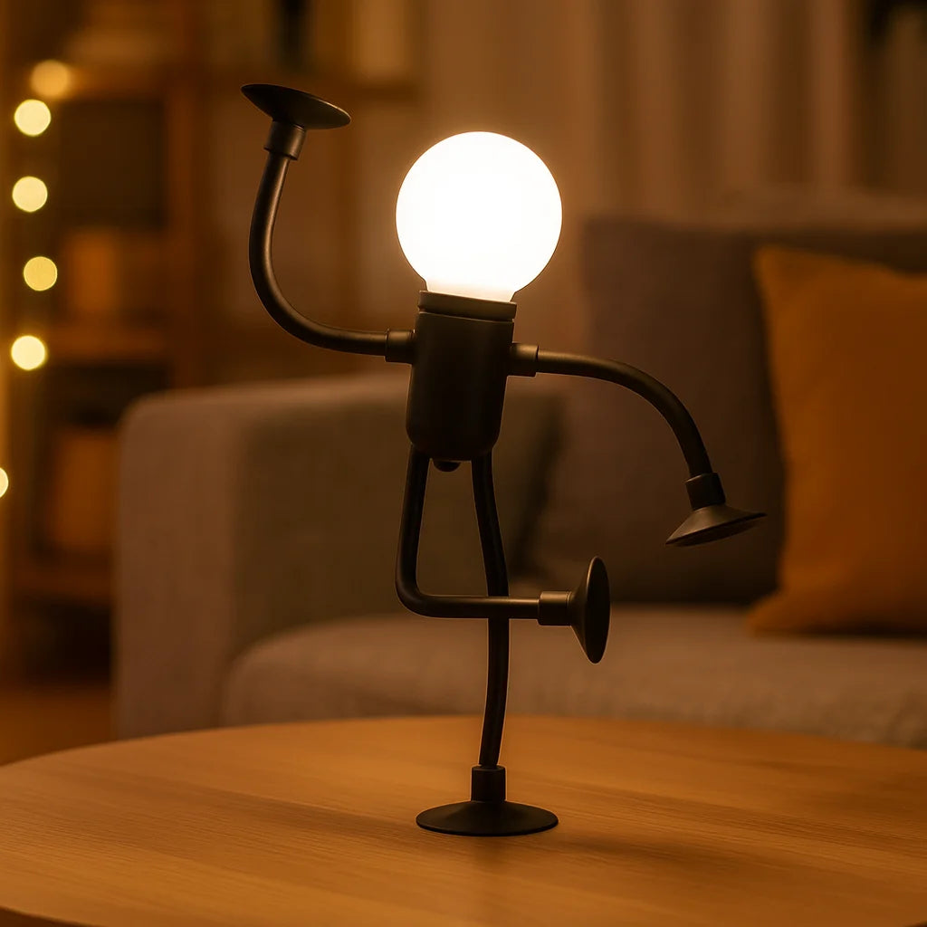 Table Lamp Adjustable Flexible Arms Energy-Efficient LED