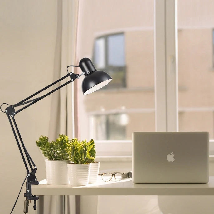 Table Lamp Adjustable Iron E26 Socket