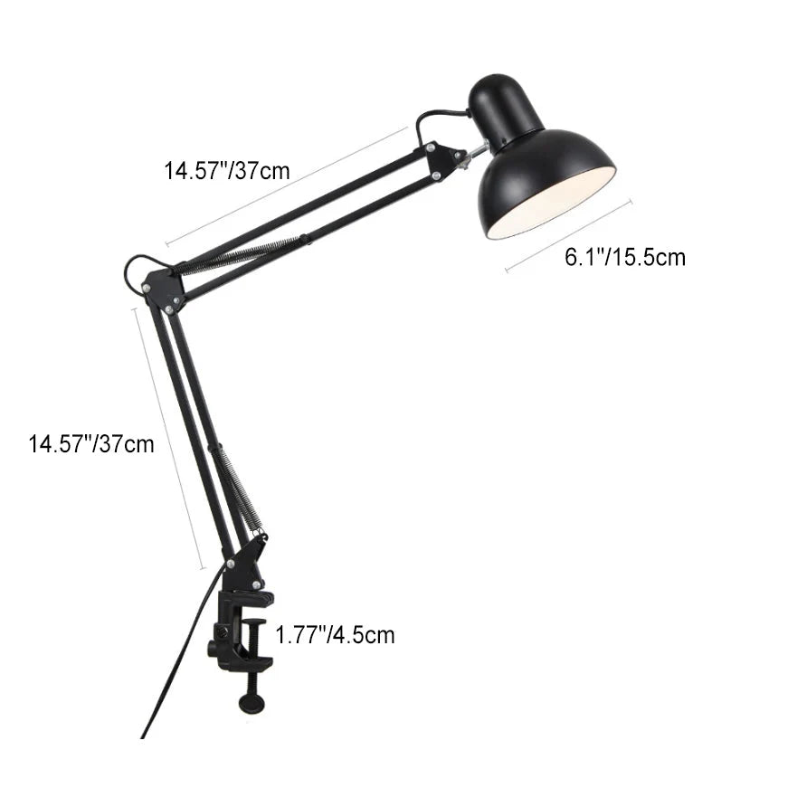 Table Lamp Adjustable Iron E26 Socket