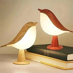 Table Lamp Bird-Shaped USB Rechargeable Warm Light & Diffuser