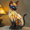 Table Lamp Cat-Shaped Handmade Warm Ambient Glow
