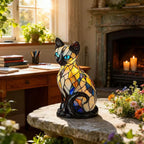 Table Lamp Cat-Shaped Handmade Warm Ambient Glow
