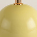 Table Lamp Ceramic Base Japanese Pleated Shade