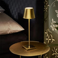 Table Lamp Cordless Dimmable USB Rechargeable Aluminum