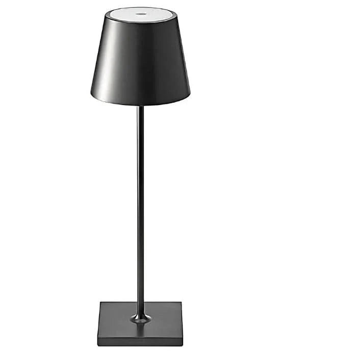Table Lamp Cordless Dimmable USB Rechargeable Aluminum