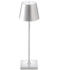 Table Lamp Cordless Dimmable USB Rechargeable Aluminum
