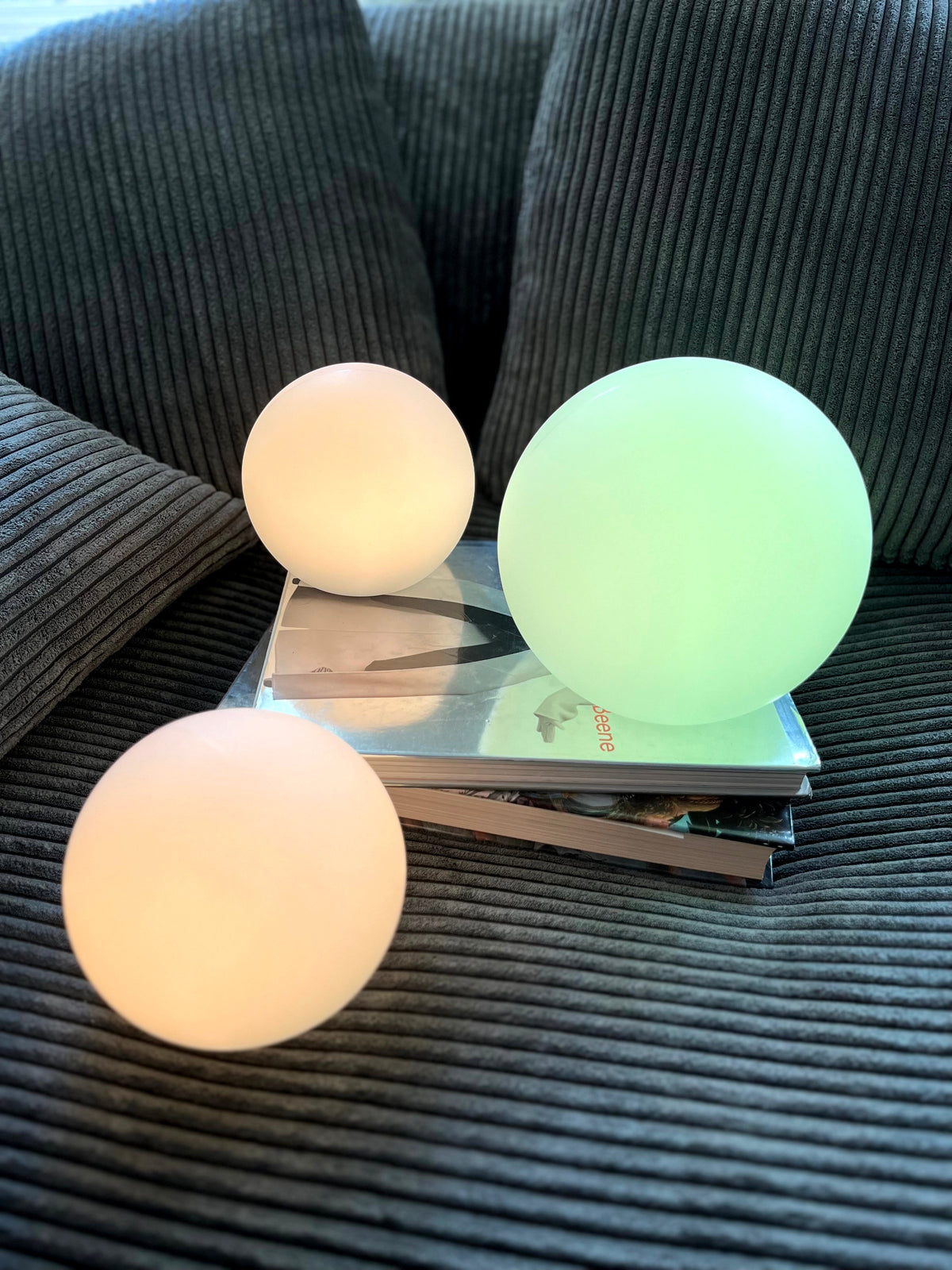 Table Lamp Cordless Rechargeable 16-Color Remote IP65 Waterproof