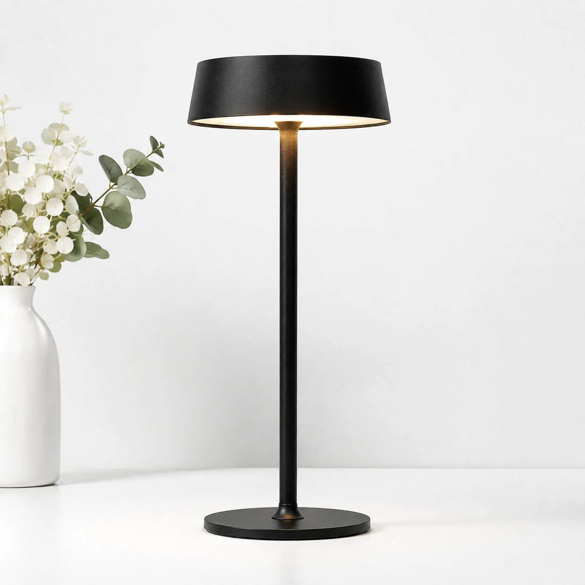 Table Lamp Cordless Rechargeable Touch Dimmable Splash-Resistant
