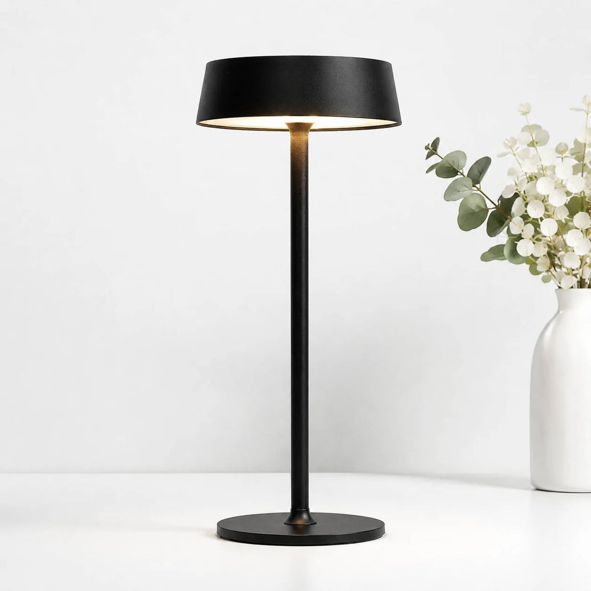 Table Lamp Cordless Rechargeable Touch Dimmable Splash-Resistant