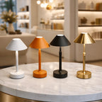 Table Lamp Cordless Telescopic Touch Dimming & Warm-To-Cool Light