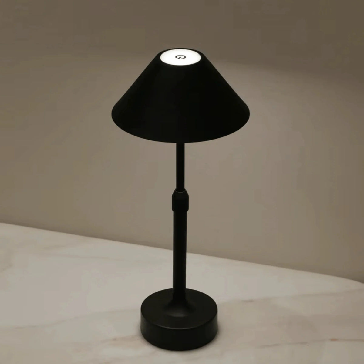 Table Lamp Cordless Telescopic Touch Dimming & Warm-To-Cool Light