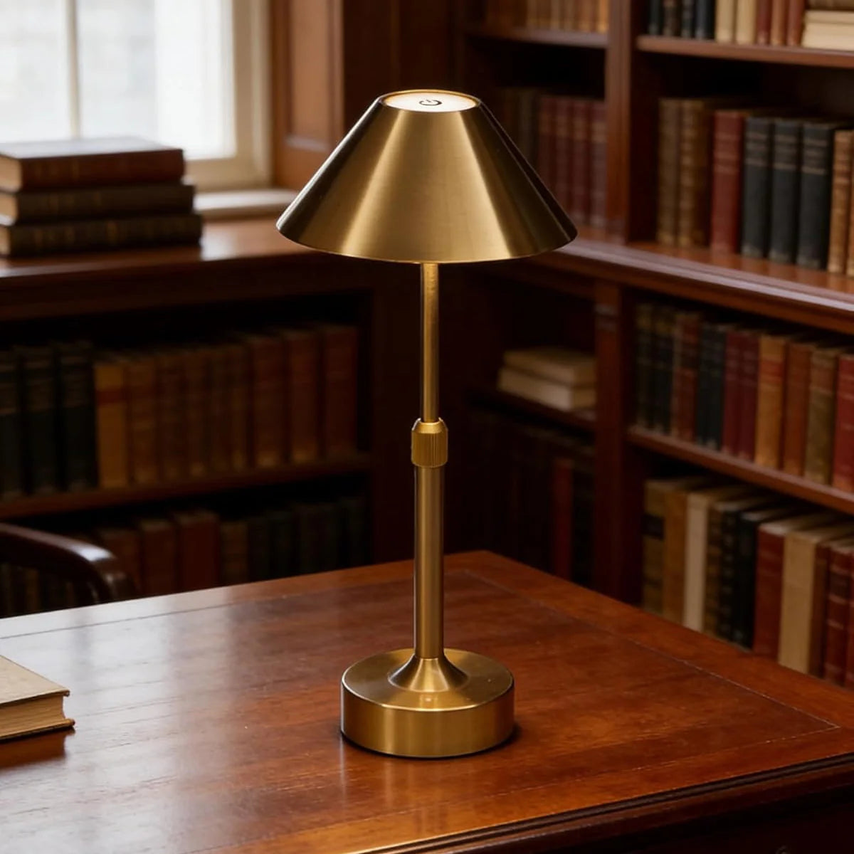 Table Lamp Cordless Telescopic Touch Dimming & Warm-To-Cool Light