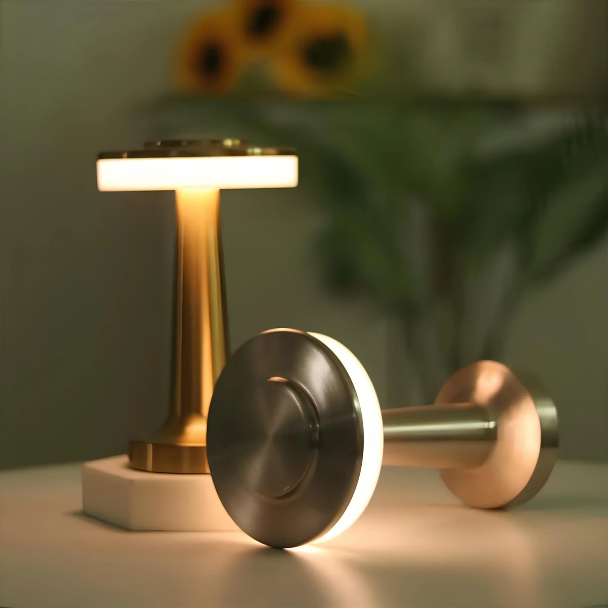 Table Lamp Cordless Touch Dimmable USB-C Rechargeable