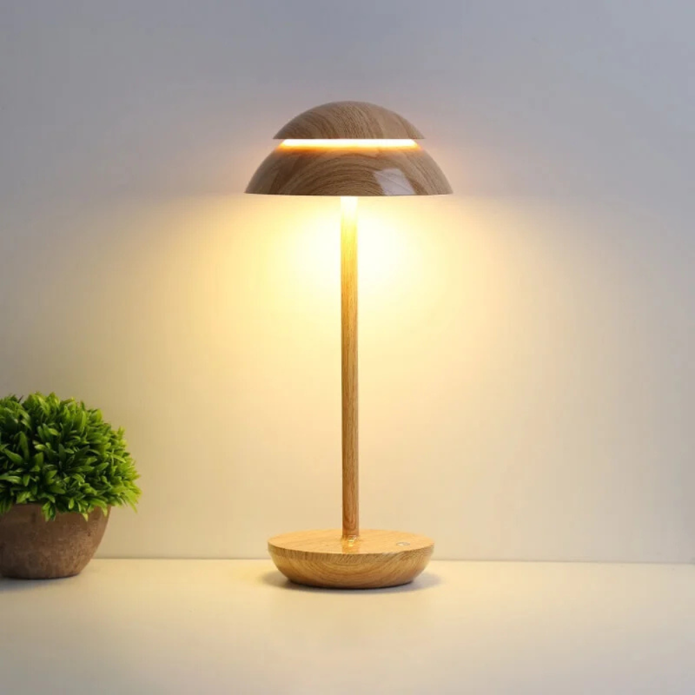 Table Lamp Cordless USB-C Rechargeable Touch Dimming