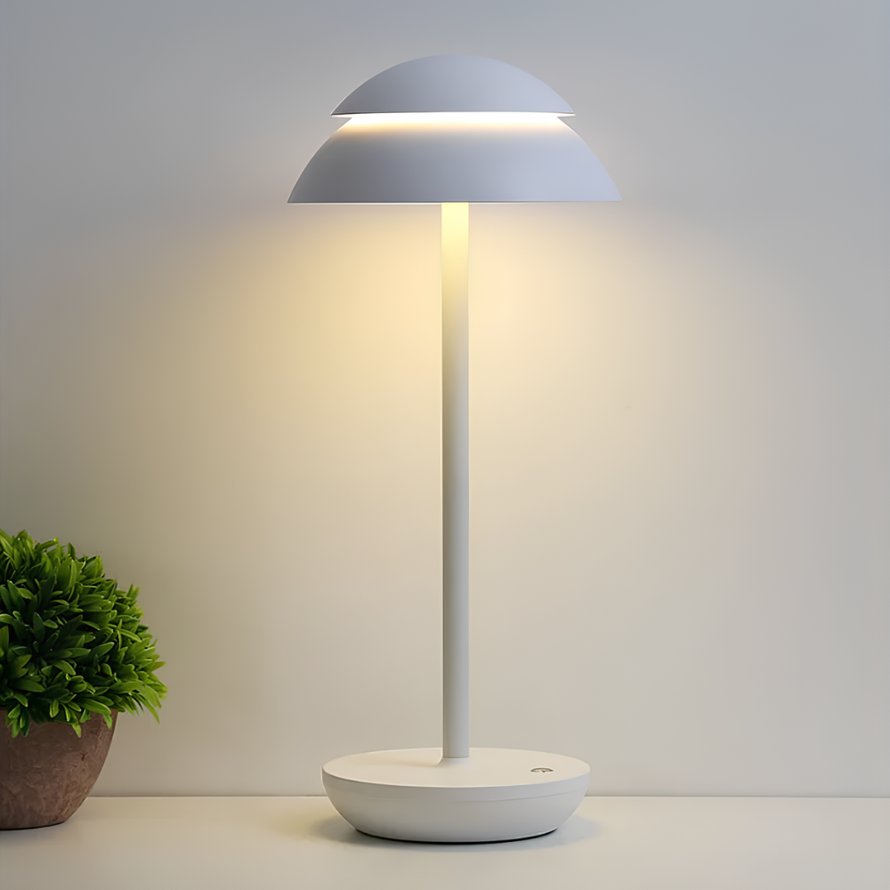 Table Lamp Cordless USB-C Rechargeable Touch Dimming