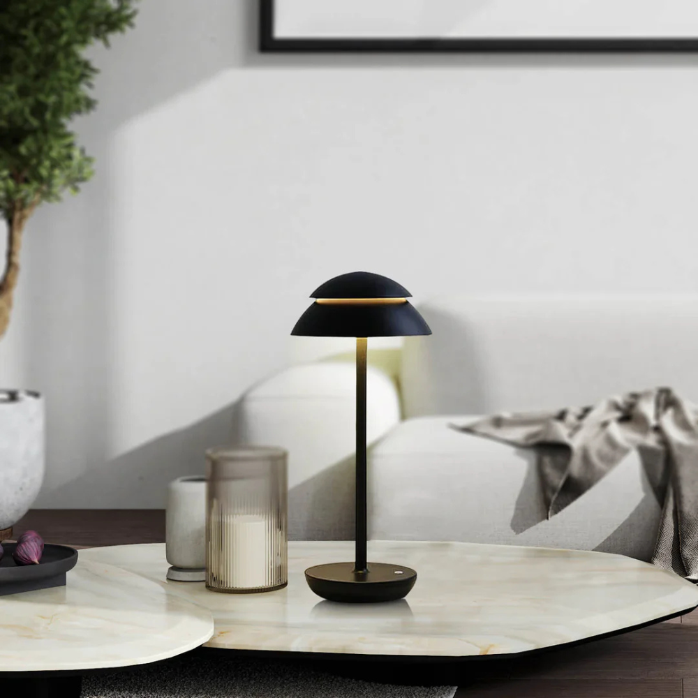 Table Lamp Cordless USB-C Rechargeable Touch Dimming