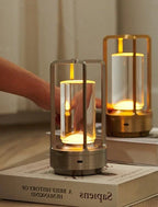 Table Lamp Cordless USB-C Rechargeable Touch Dimming