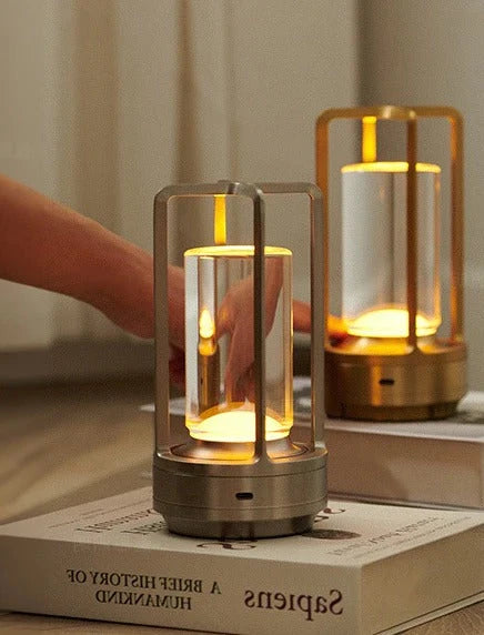 Table Lamp Cordless USB-C Rechargeable Touch Dimming