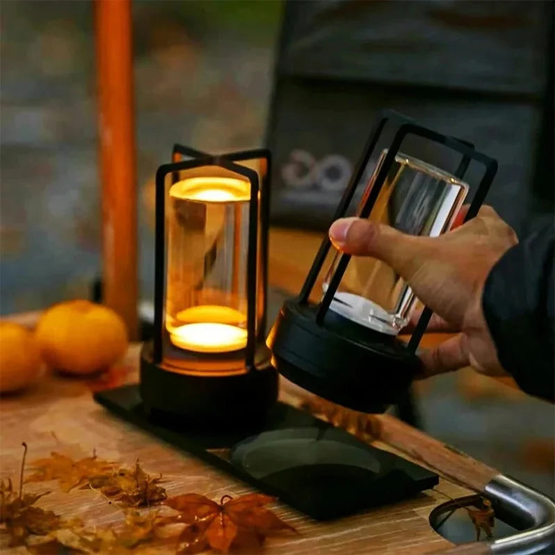 Table Lamp Cordless USB-C Rechargeable Touch Dimming