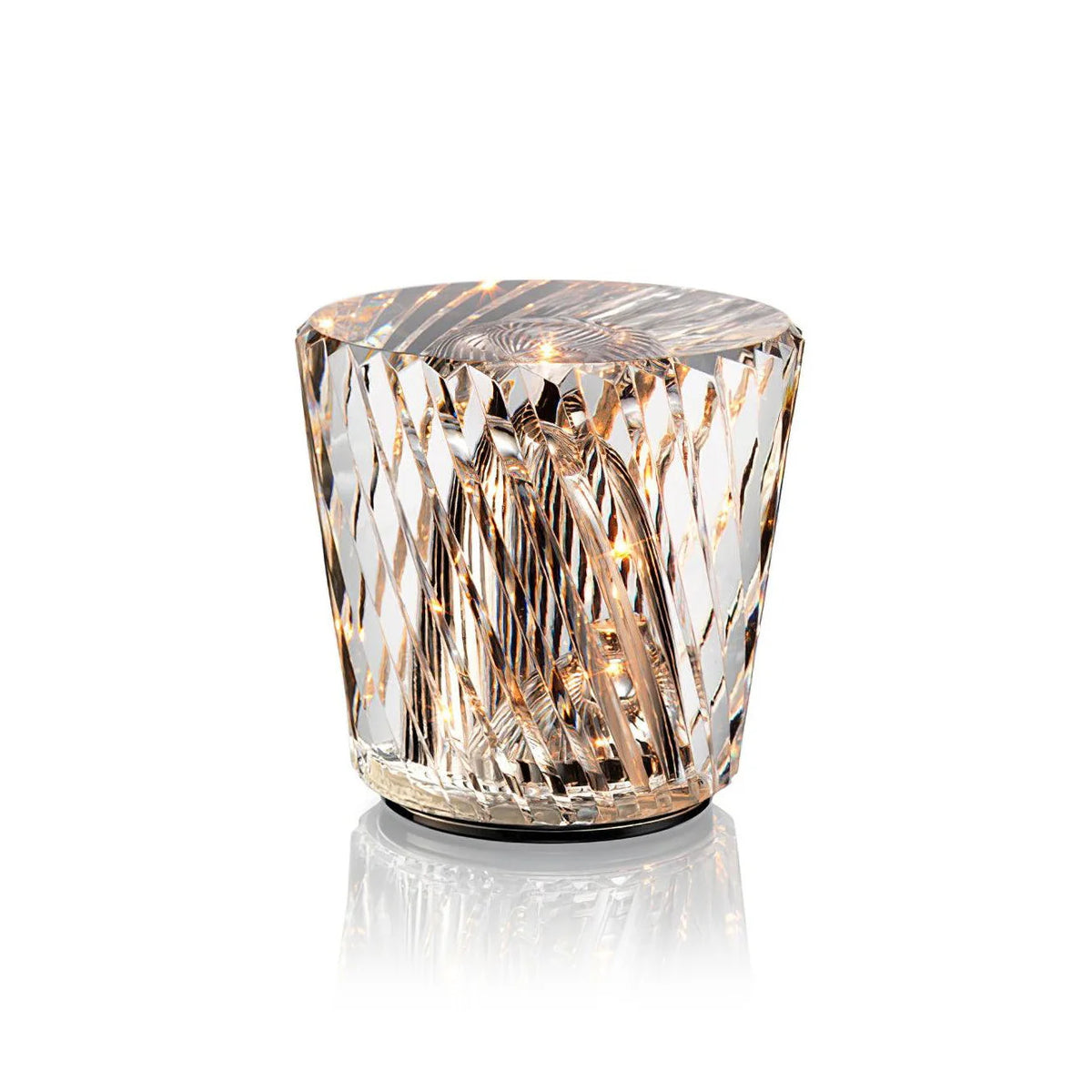 Table Lamp Crystal Diamond Wireless Dimmable USB Rechargeable