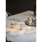 Table Lamp Crystal Diamond Wireless Dimmable USB Rechargeable