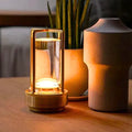 Table Lamp Crystal-Look Wireless Rechargeable Three-Mode