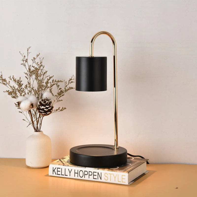 Table Lamp Curved Arch Metal Focused Light