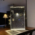 Table Lamp DIY Snowfall Effect USB-Powered