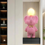 Table Lamp Elephant Resin Adjustable Soft Glow