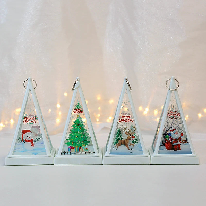 Table Lamp Festive Snowman Warm LED