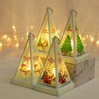 Table Lamp Festive Snowman Warm LED