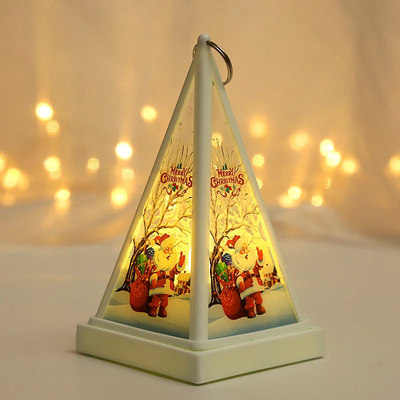 Table Lamp Festive Snowman Warm LED