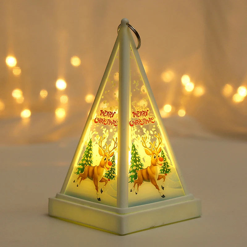 Table Lamp Festive Snowman Warm LED