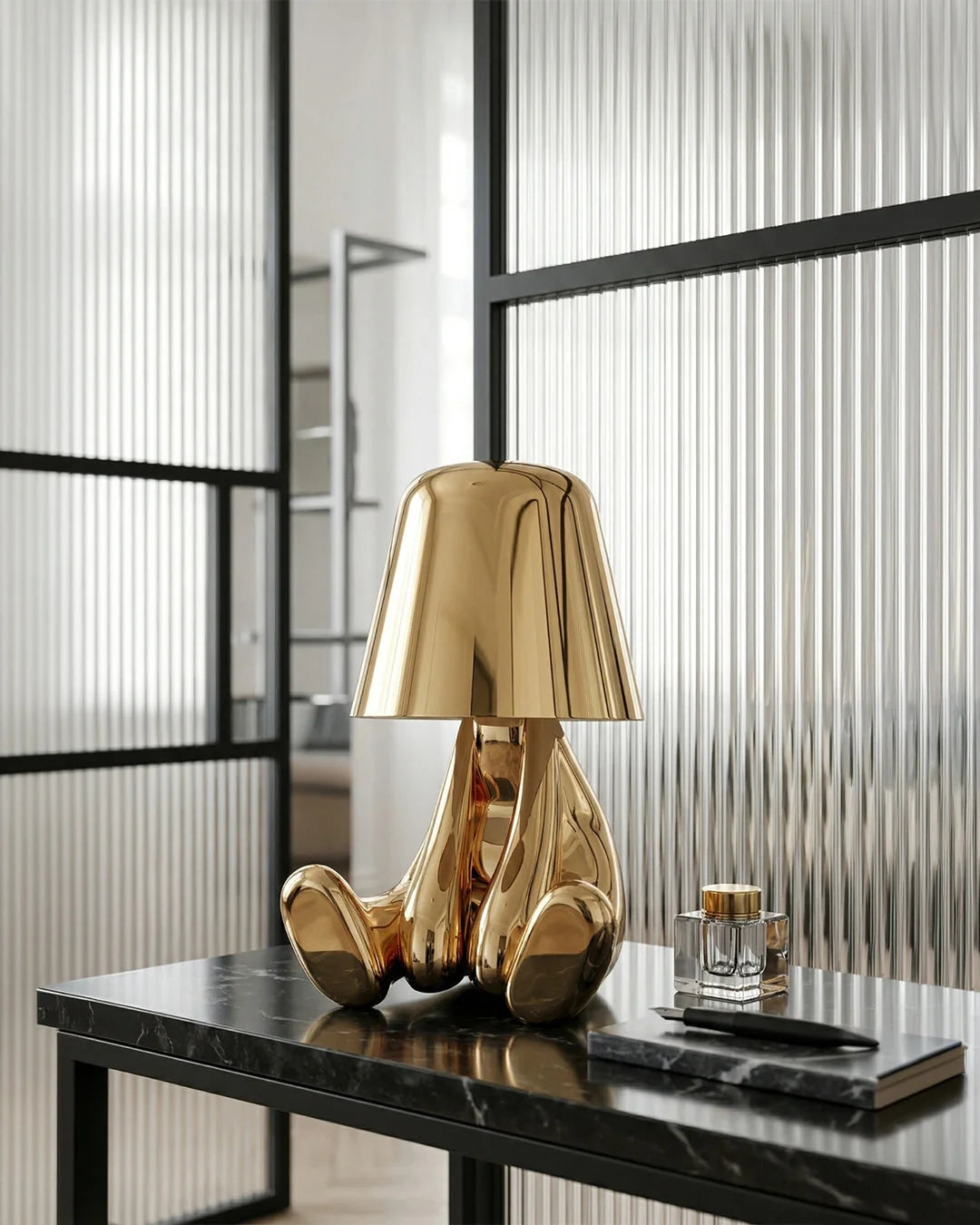 Table Lamp Figurative Touch Dimmable LED & Rechargeable