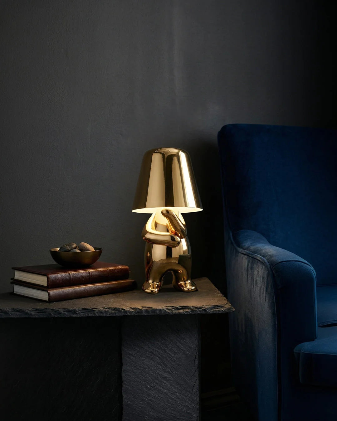 Table Lamp Figurative Touch Dimmable LED & Rechargeable