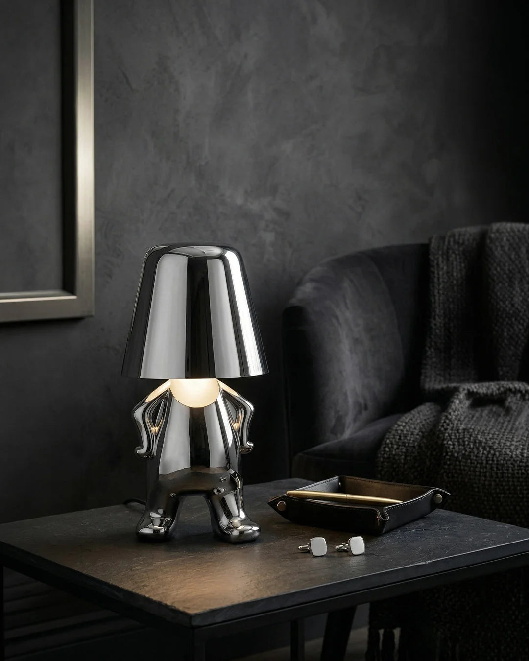 Table Lamp Figurative Touch Dimmable LED & Rechargeable