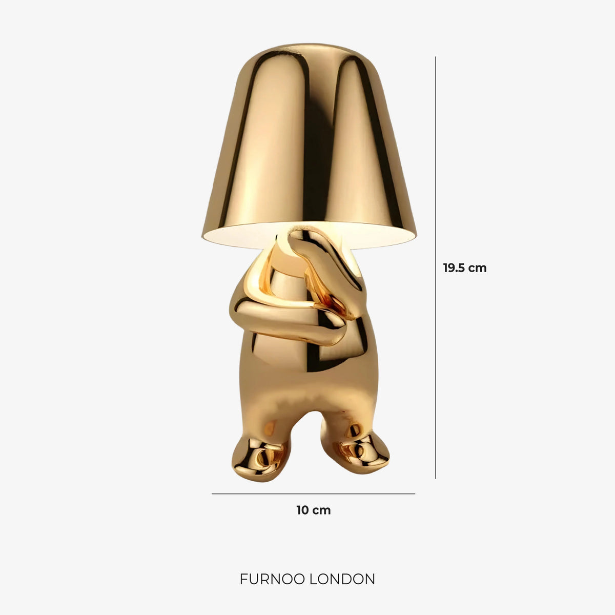 Table Lamp Figurative Touch Dimmable LED & Rechargeable