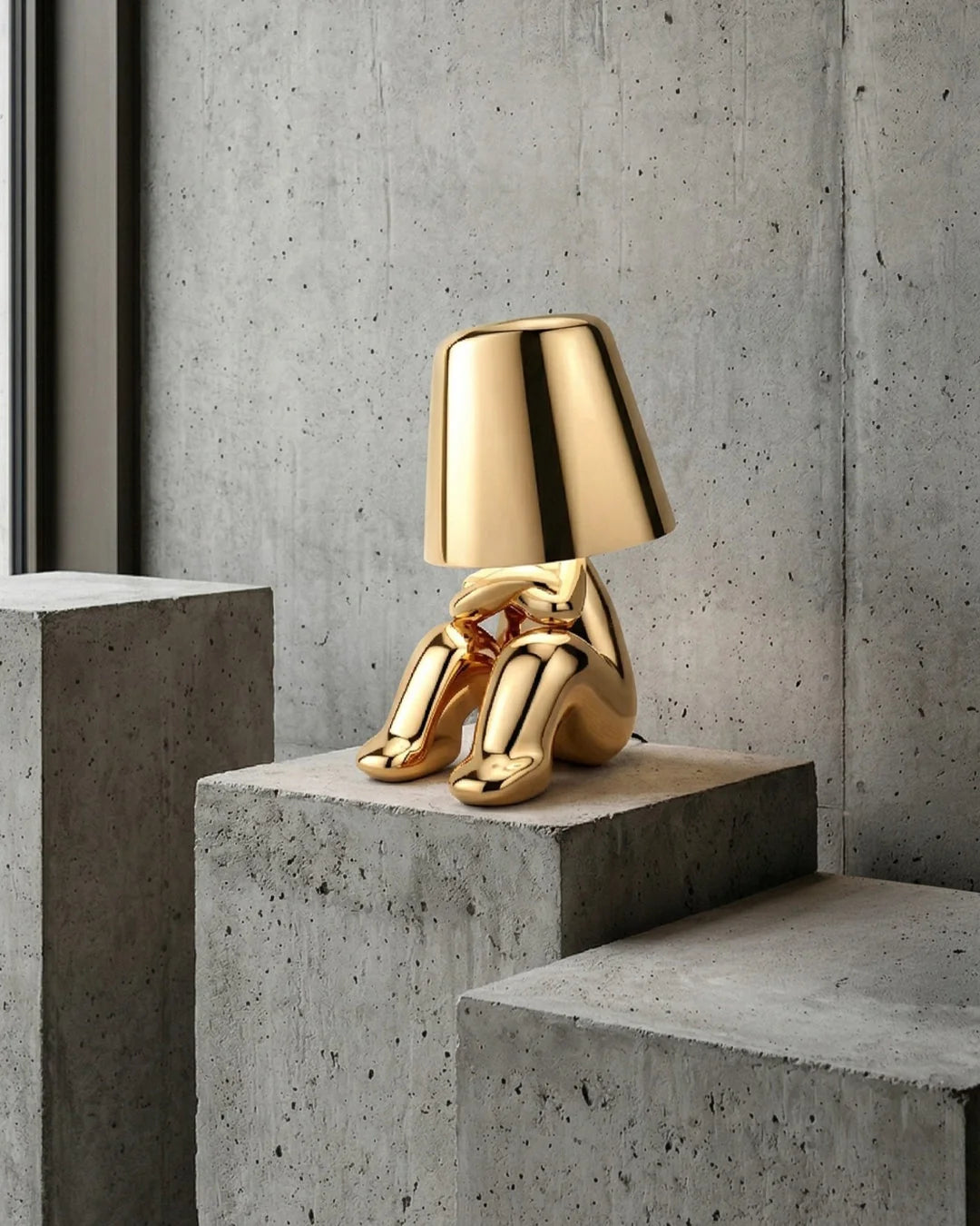 Table Lamp Figurative Touch Dimmable LED & Rechargeable